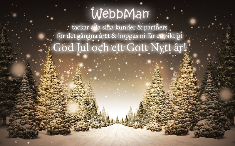 God Jul och Gott Nytt År!